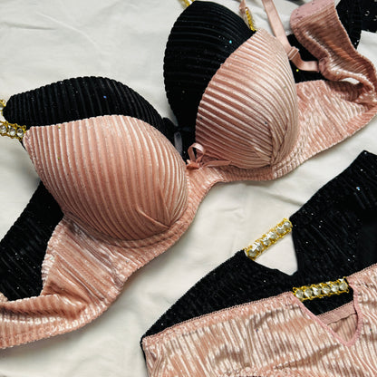 Bling Bling Bra Set