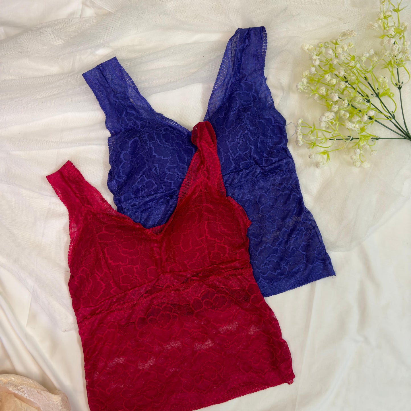 Padded Net Camisole