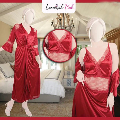 Foster 100% Silk Inner and Gown Set