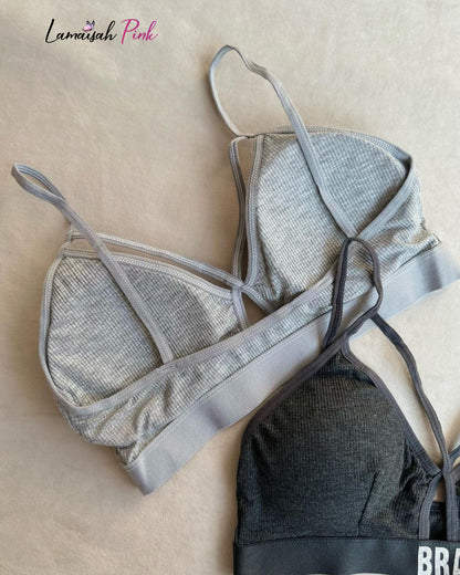 BRA Written Light Padded Bra Set.