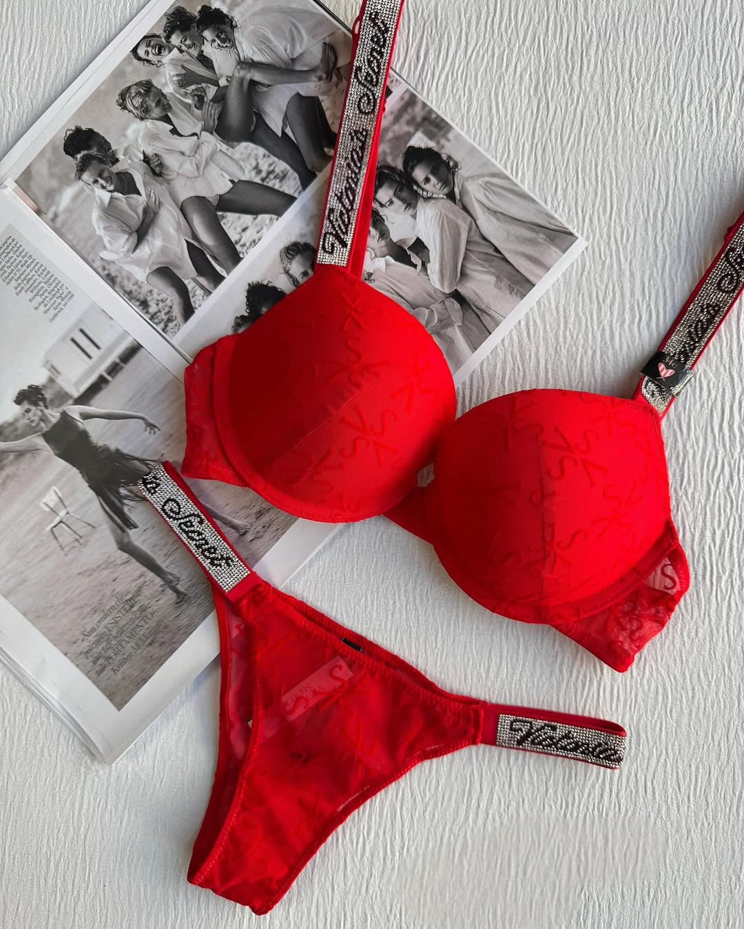 VS Bra Set(Pretty Red💋)