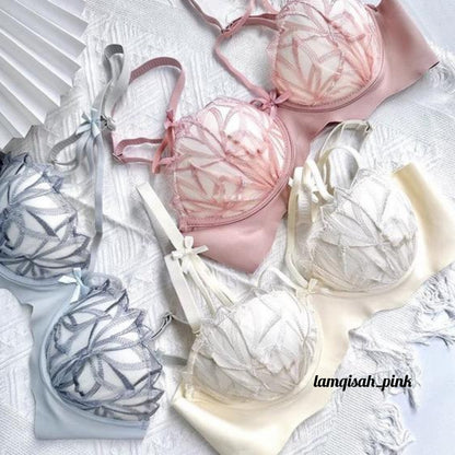 Soft Seamless Bra Set