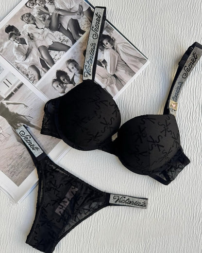 VS Bra Set(Black🖤)